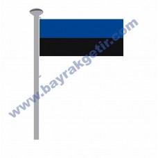 ESTONYA GÖNDER BAYRAK 50x75 ( EBAT SEÇİNİZ )